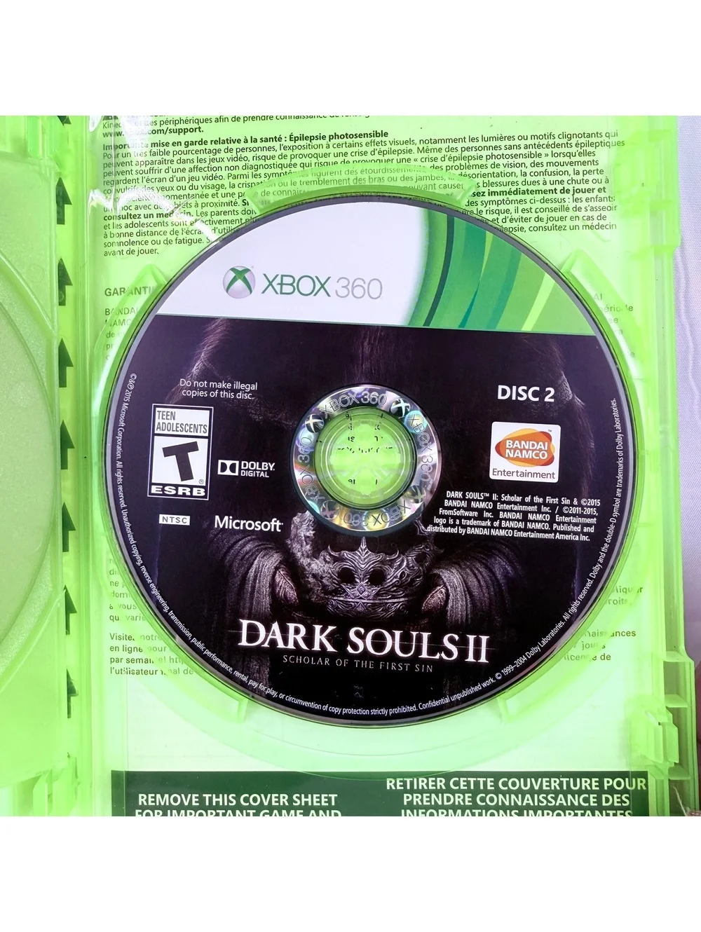 Dark Souls II: Scholar of the First Sin - Xbox 360